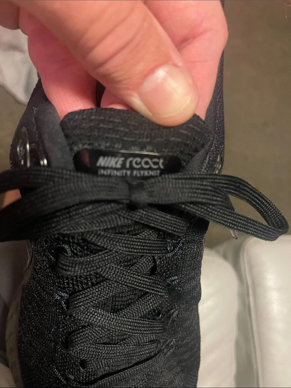 Nike Men's Black Athletic Running Shoes